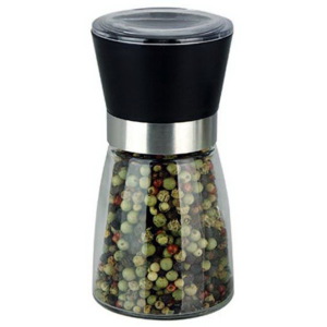 Manual Glass Salt and Pepper Mill/Glass Bottle Grinder/Spice Grinder